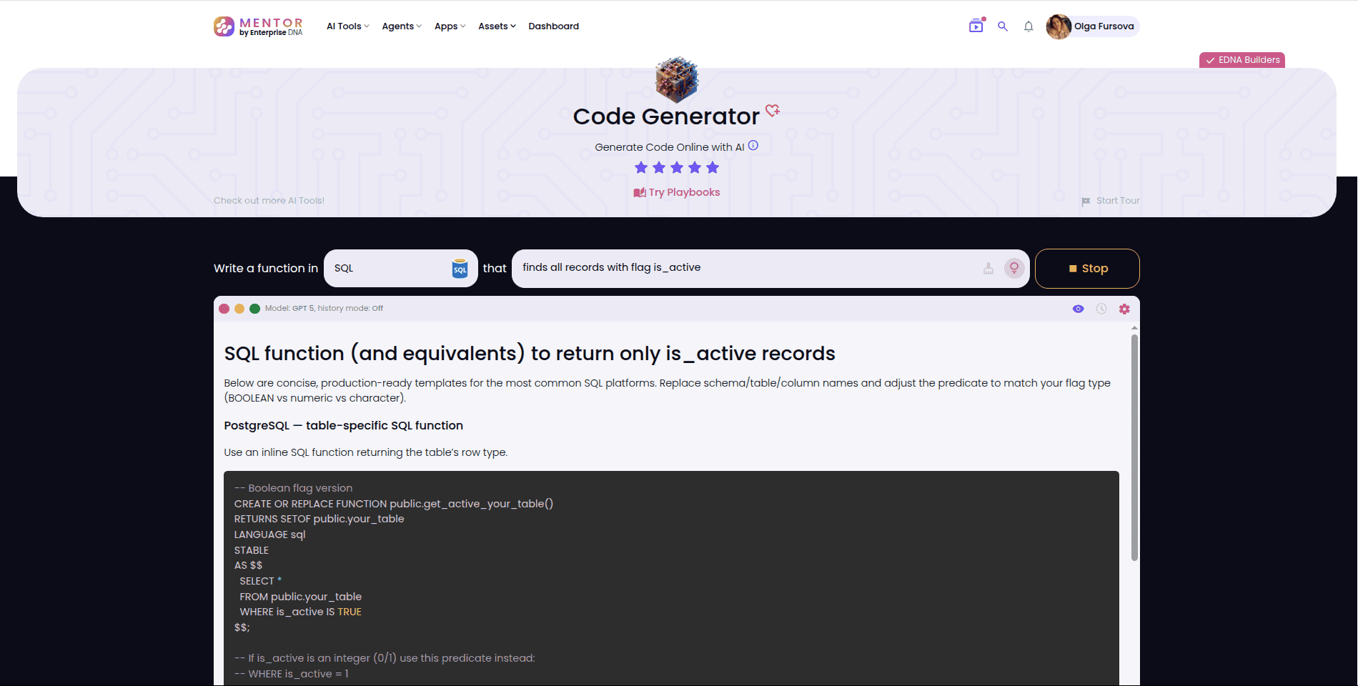 Enterprise DNA Mentor screenshot 1