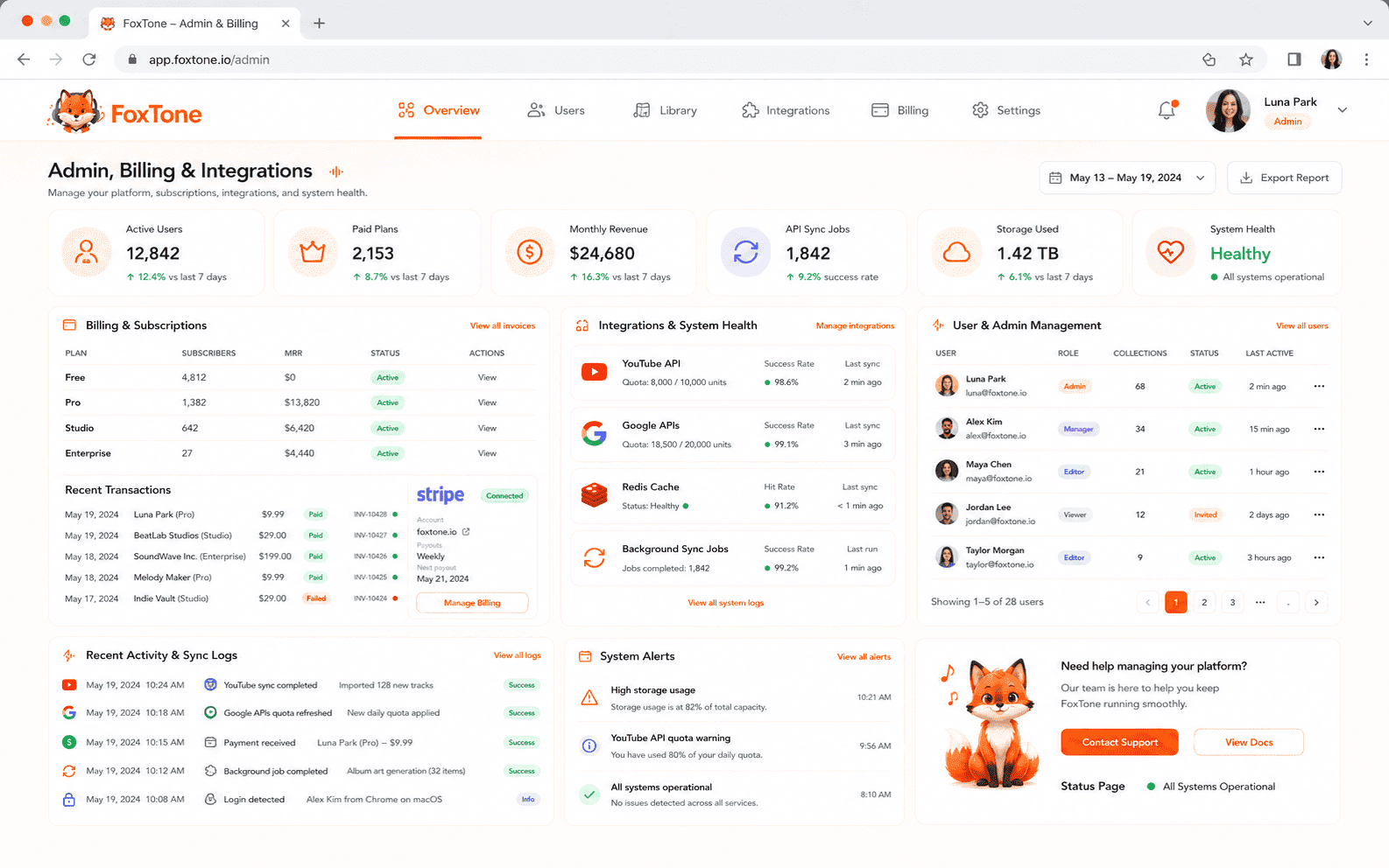 Music Collection & Song Management Platform screenshot 3
